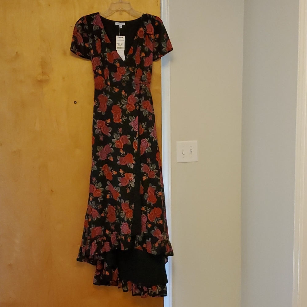 Black/red  dress